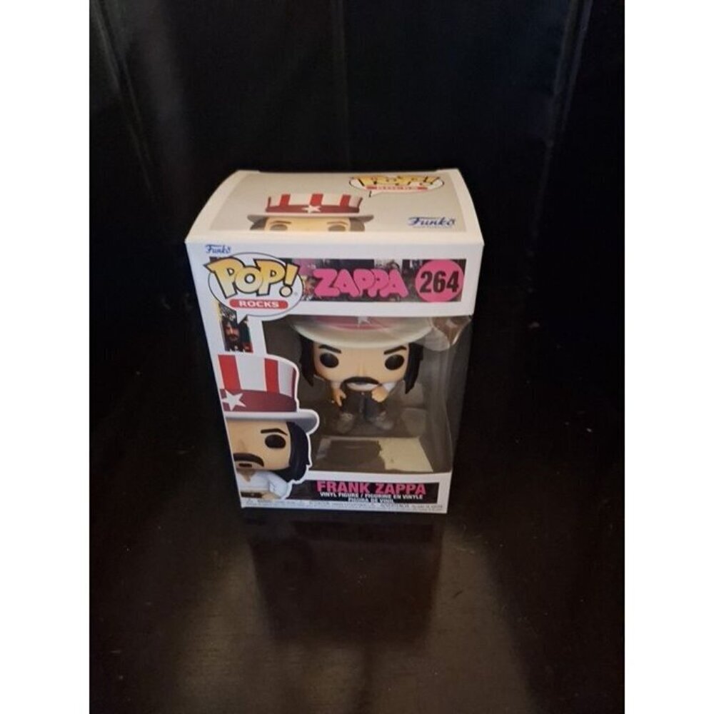 Funko Pop! Rocks – Frank Zappa #264 Vinyl Figure – Brand New In Box